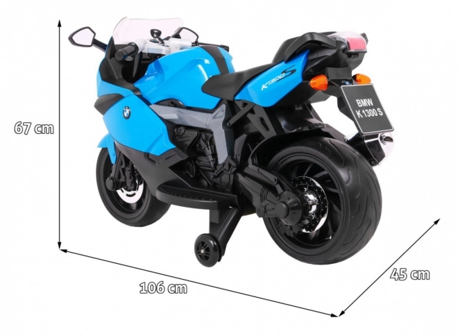 Elektrisches Kindermotorrad BMW K1300 S Blau