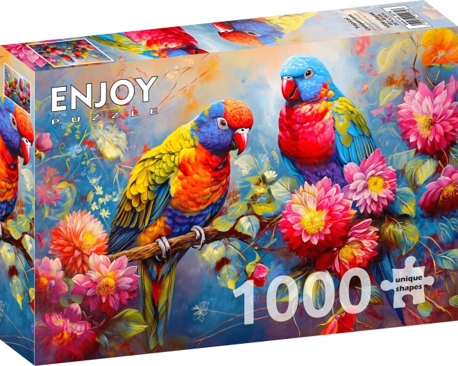 Puzzle Tropische Gefährten 1000 Teile