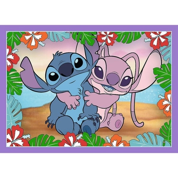 Puzzle Verrückter Tag mit Lilo & Stitch