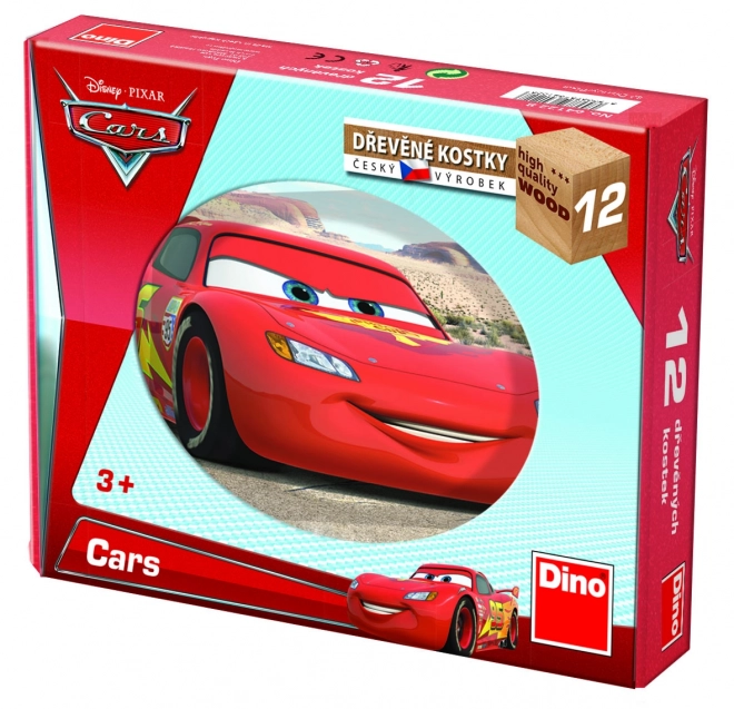 Dino Holzbausteine im Cars-Design