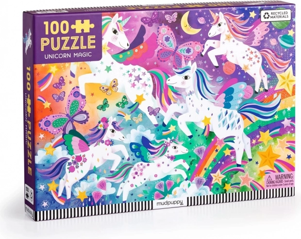 Puzzle Magische Einhörner 100 Teile