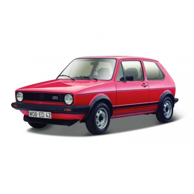 Bburago Volkswagen Golf MK1 GTI Modellauto Rot