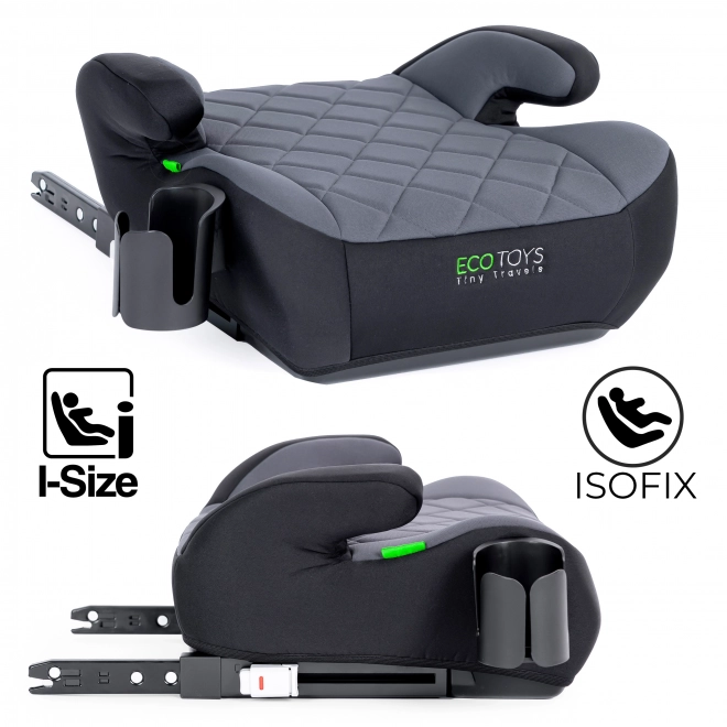 Ecotoys Kindersitzkissen mit ISOFIX und Becherhalter