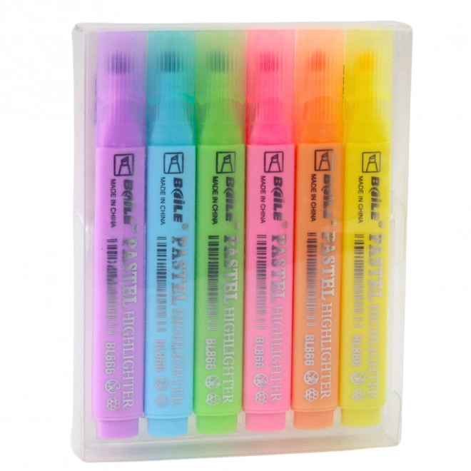 Set aus 6 Pastellmarkern