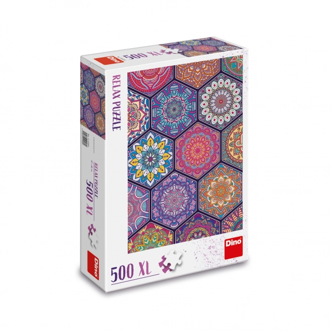 Puzzleset Mandalas XL 500 Teile