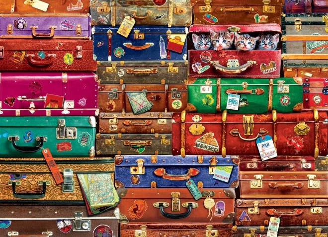 Eurographics Puzzle Reisekoffer 1000 Teile