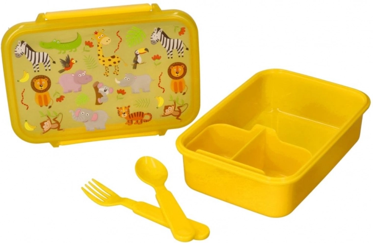 Inklusive Löffel und Gabel