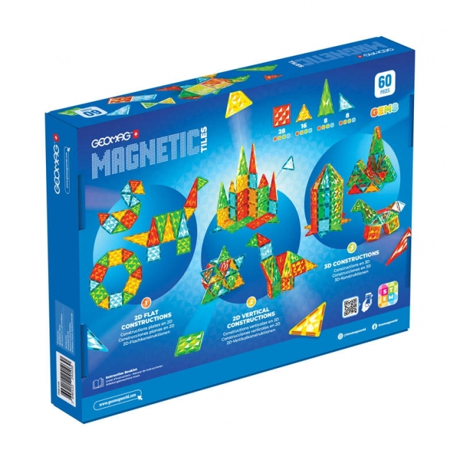 Geomag Magnetische Fliesen Set 60 Stück