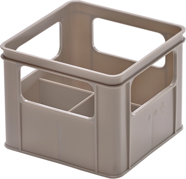 Box für breite Babyflaschen, Grey Charm