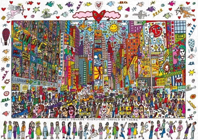 Ravensburger Puzzle Times Square 1000 Teile