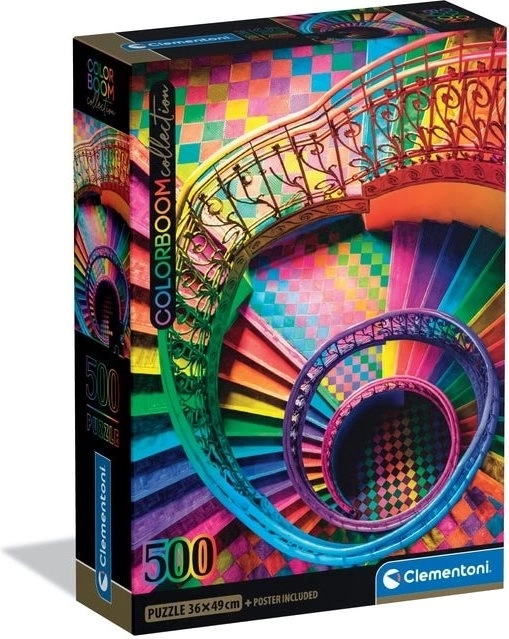 Puzzle Color Boom Treppen 500 Teile