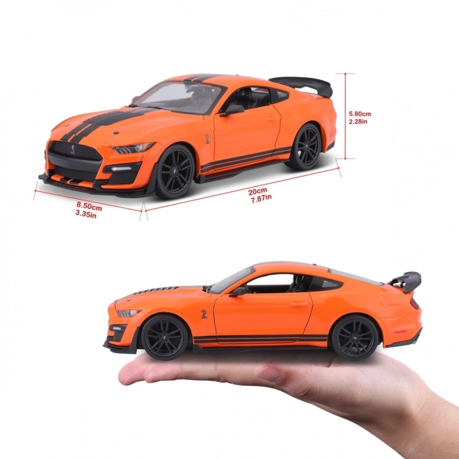 2020 Mustang Shelby GT500 Modellauto in Orange