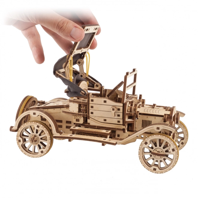 Ugears Historisches Automobil-Puzzle aus Holz