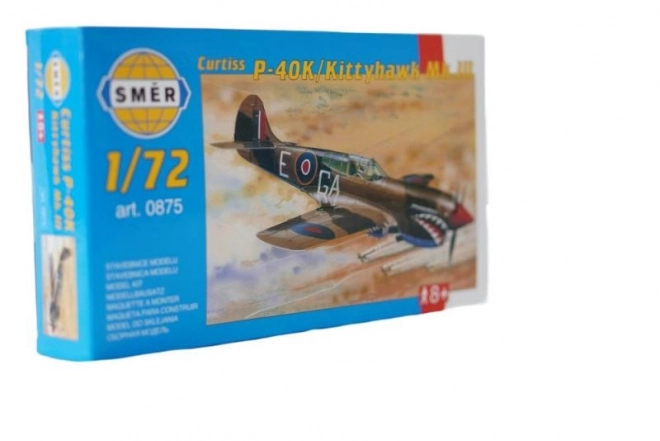 Curtiss P-40K Modellbausatz im Maßstab 1:72