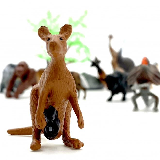 Woopie Set Wildtiere Spielfiguren 15 Stück
