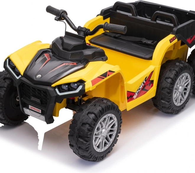 Gelbes sportliches Kinder-Quad TX ATV