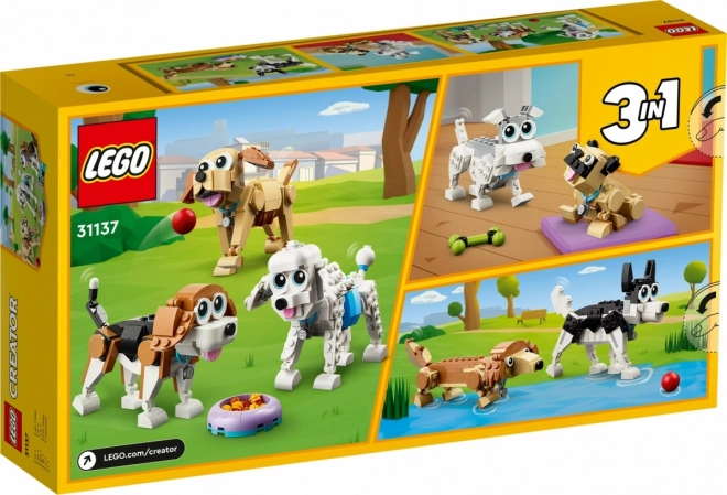 Lego Creator 3-in-1 Niedliche Hündchen