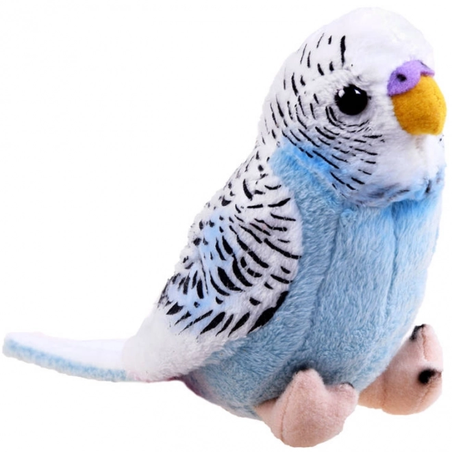 Maskottchen blauer Papagei