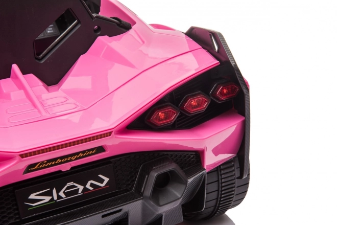 Lamborghini SIAN Kinderauto mit Batterie und Fernbedienung – Rosa