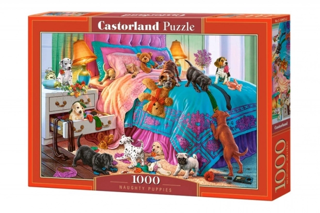 Puzzle 1000 Teile - Unartige Welpen