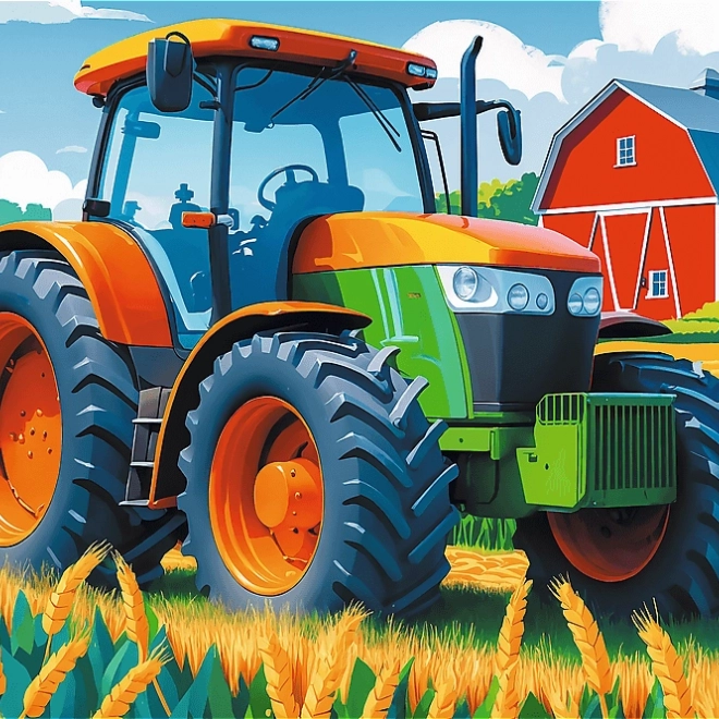 Trefl Puzzle Bauerwagen 60 Teile
