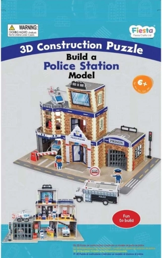 3D Puzzle Polizeistation Fiesta Crafts