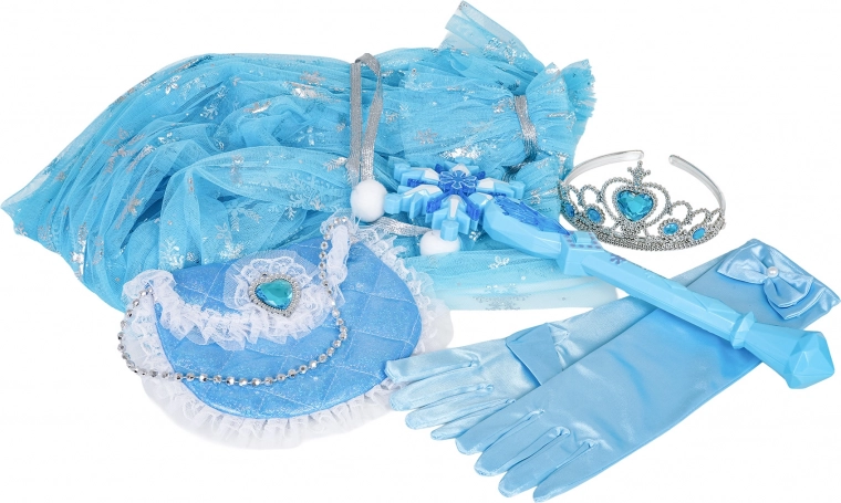 Komplettes Prinzessinnen-Set in einer Farbe