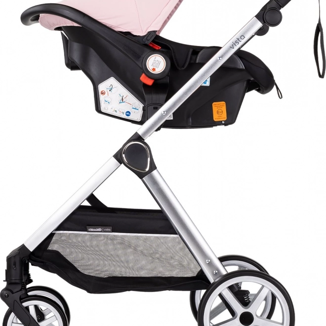 Kinderwagen Chipolino Vista 2v1 Rosa Marshmallow