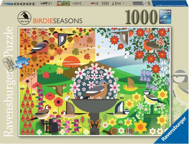 Puzzle Ich mag Vögel