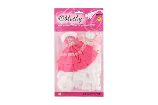 Puppenbekleidung mit Zubehör - 2 Stück