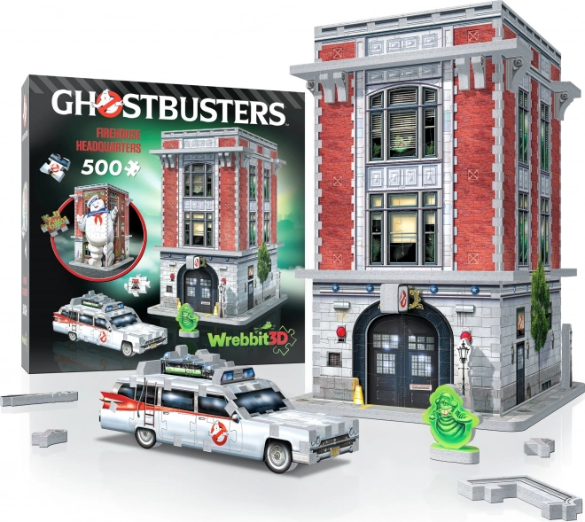 3D Puzzle Ghostbusters Feuerwache von Wrebbit