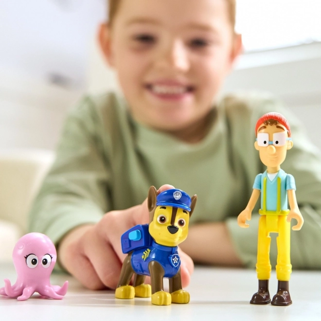 Vertreter Paw Patrol Figuren Chase und Kapitän Turbot