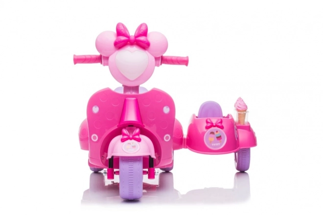 Kinder-Dreirad-Roller Eisdiele rosa
