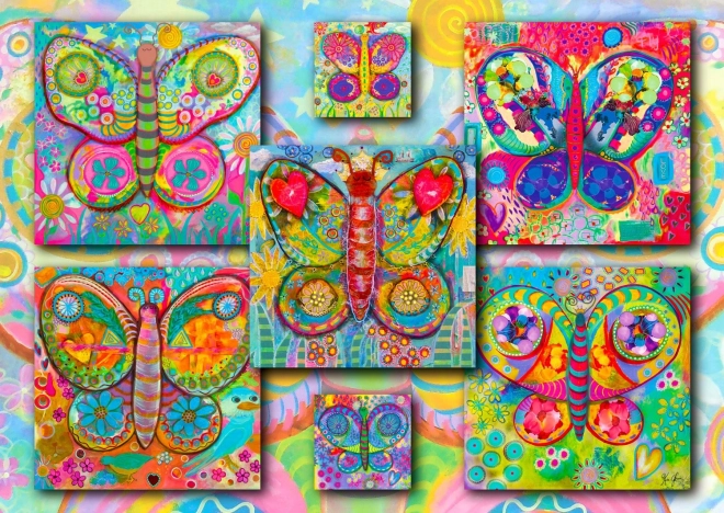 Puzzle Schmetterlinge 1000 Teile