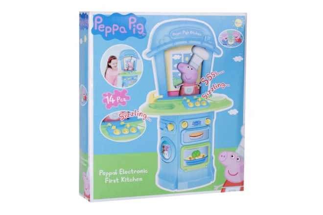 Küche mit Peppa Wutz Motiv