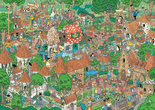 Jumbo Jan van Haasteren Puzzle Märchenwald Efteling 1000 Teile