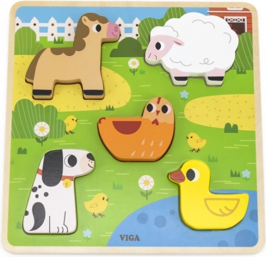 Starke Holzteile für kleine Hände