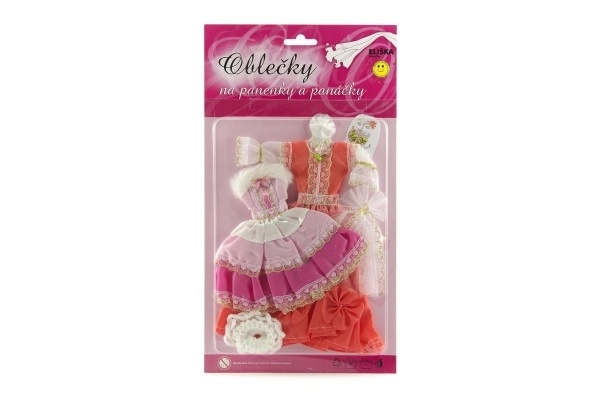Puppenbekleidung mit Zubehör - 2 Stück