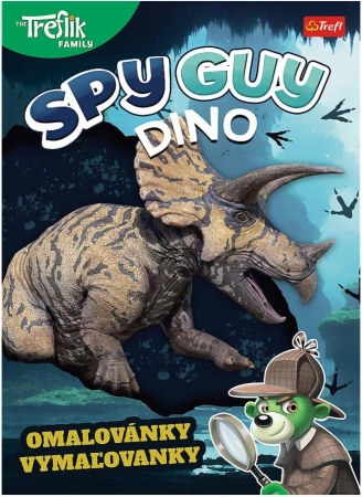 Malbuch Spy Guy Dino 20 × 27,5 cm