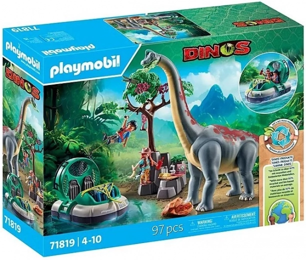 Action-Luftkissenboot für Wasserexpeditionen