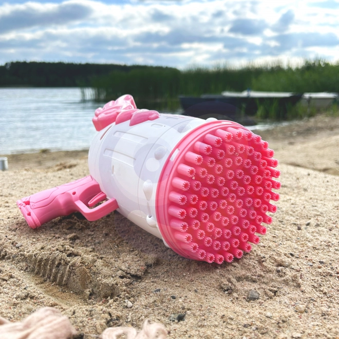 Pistole für Seifenblasen - Rosa