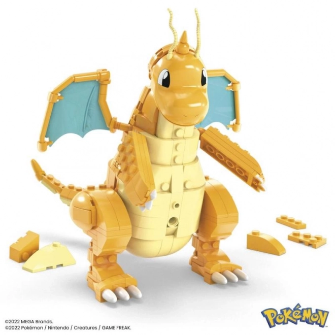Baukasten Pokemon Dragonite mit Bewegungsfunktion