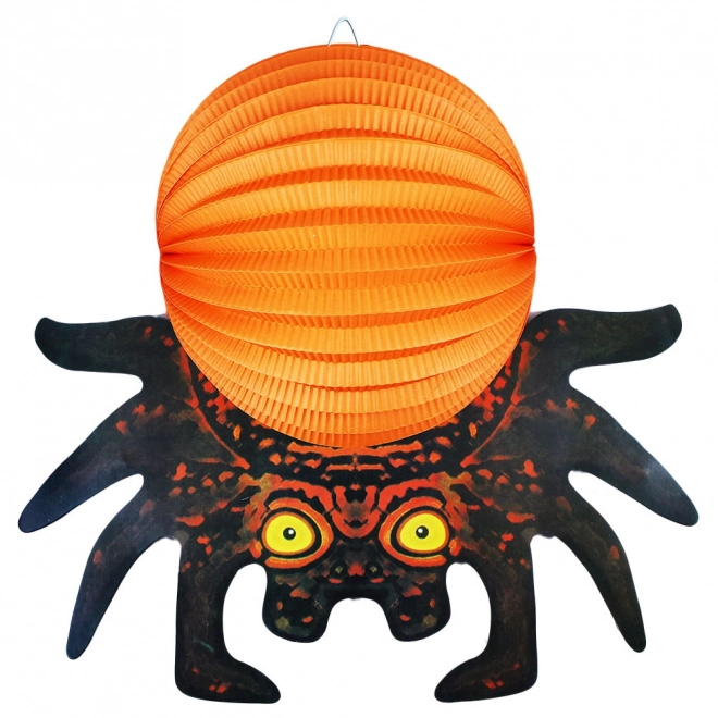 3D Halloween Spinnen-Lampion 25 cm