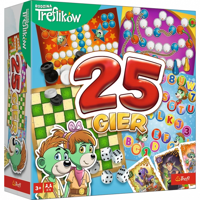 Kaleidoskop – 25 Spiele für Kinder Die Treflik-Familie Trefl