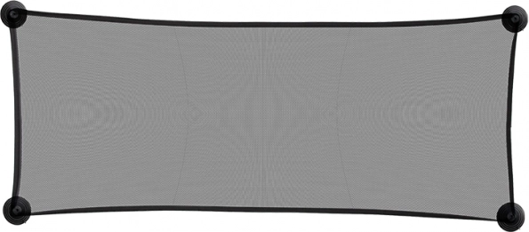Heckscheiben-Sonnenschutz, Schwarz