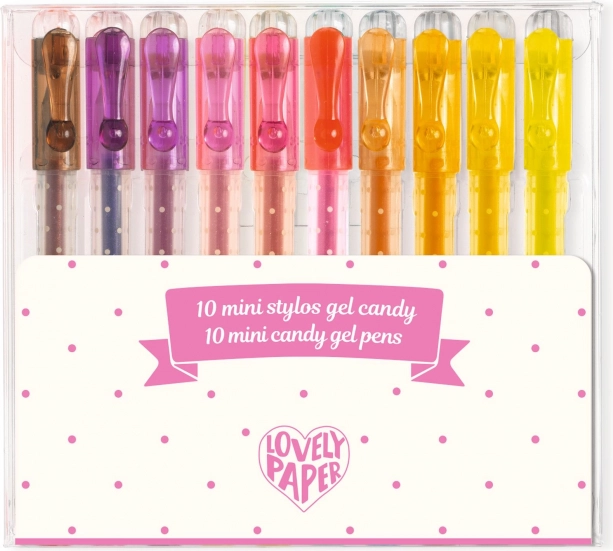 DJECO Set mit 10 Mini-Gelstiften