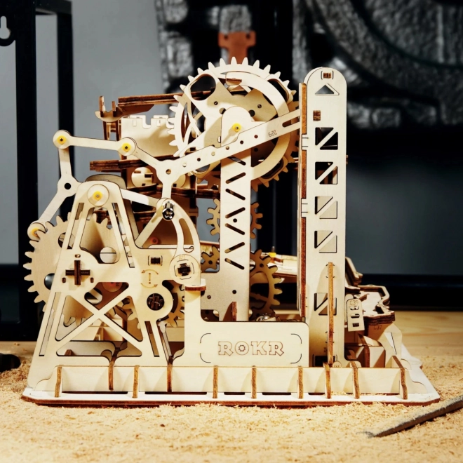 Rokr 3D Holzpuzzle Murmelbahn Climber