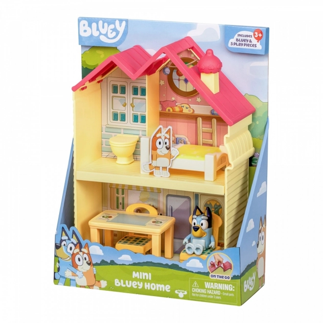 Mini Spielfiguren BLUEY Familienhaus