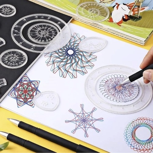 Kreatives Zeichenset Spirograph Maaleo