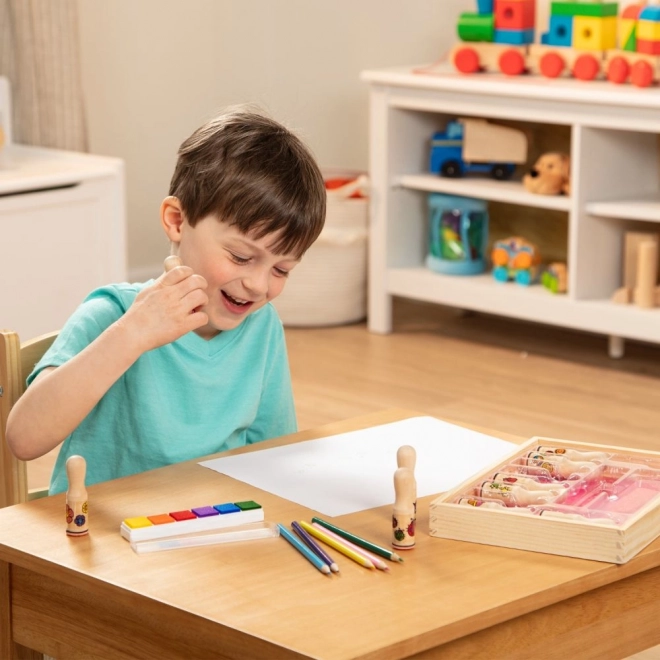 Deluxe Stempelset von Melissa & Doug